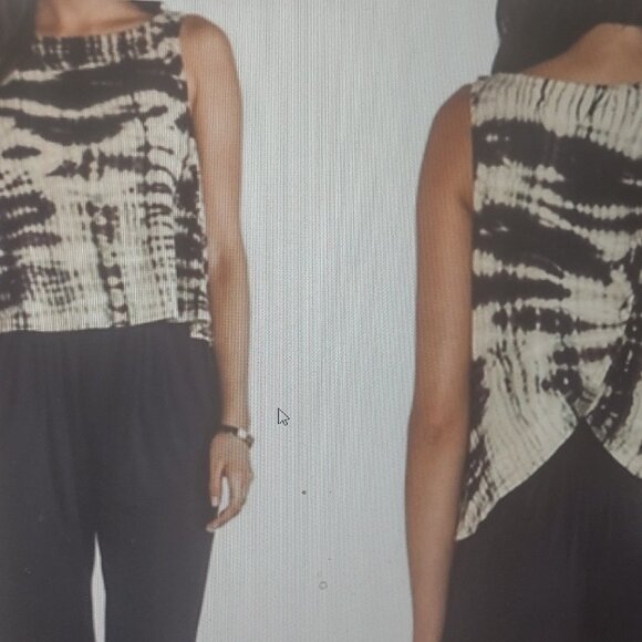 Gypsy 05 Monochrome Tie-Dye Jumpsuit - Size MEDIUM - Picture 11 of 11